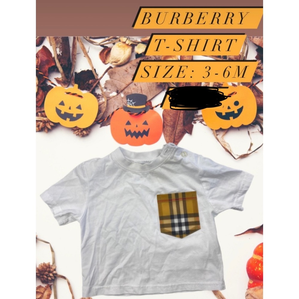 Burberry baby Shirt Size 6 months